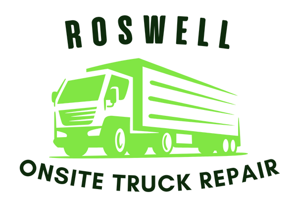 this image shows roswell onsite truck repair logo